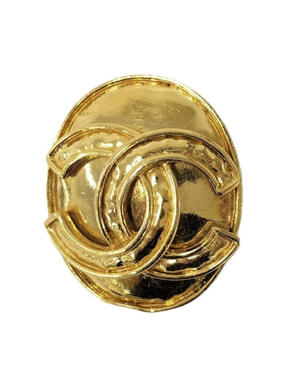 Chanel Vintage Brooch Gold